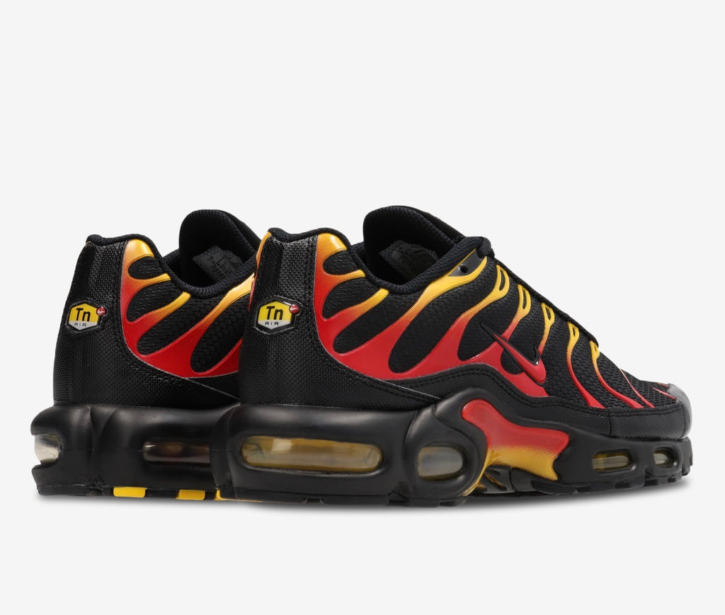Air max plus - Black university Gold Red