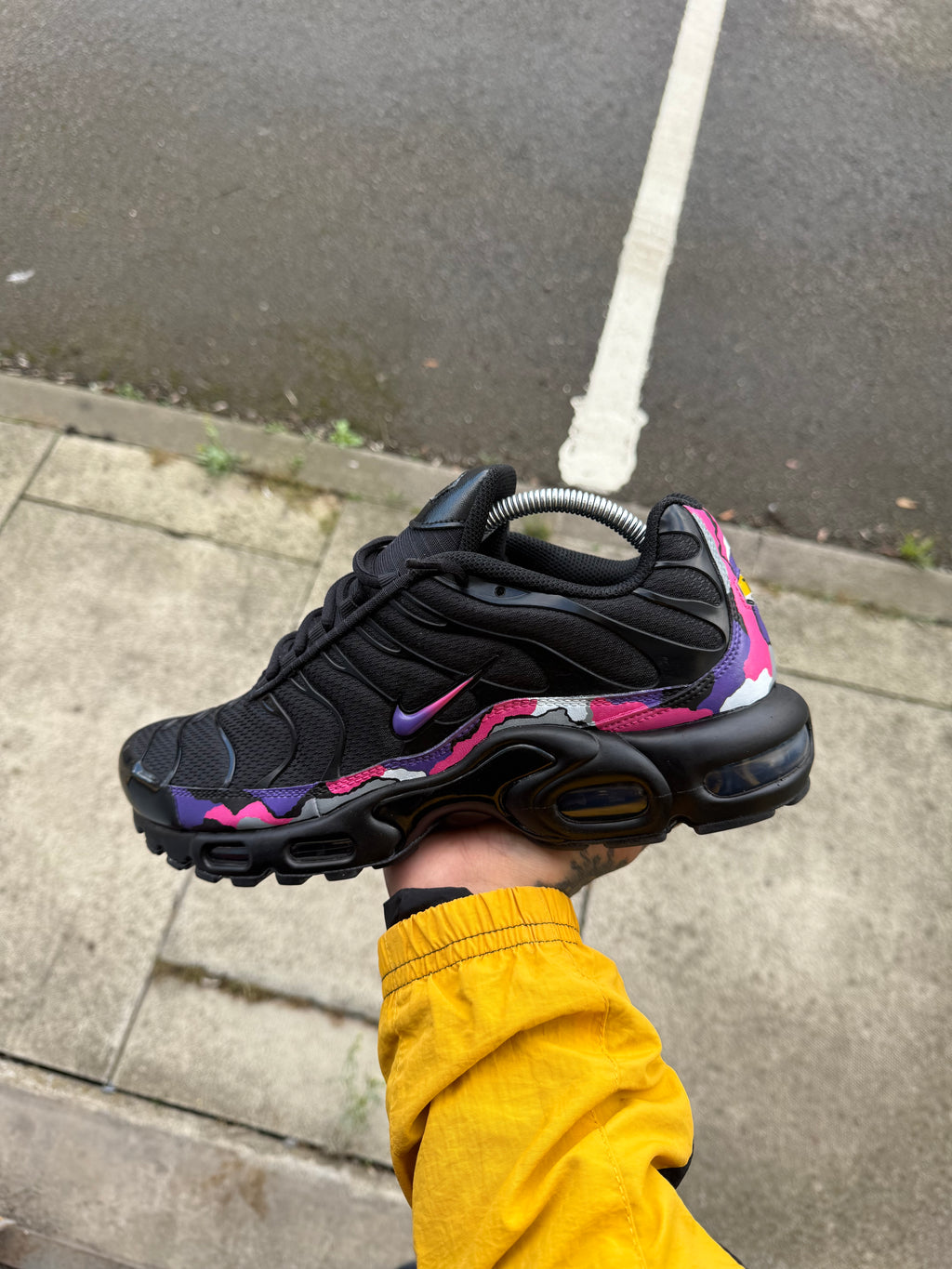 Air max plus custom - purp camos