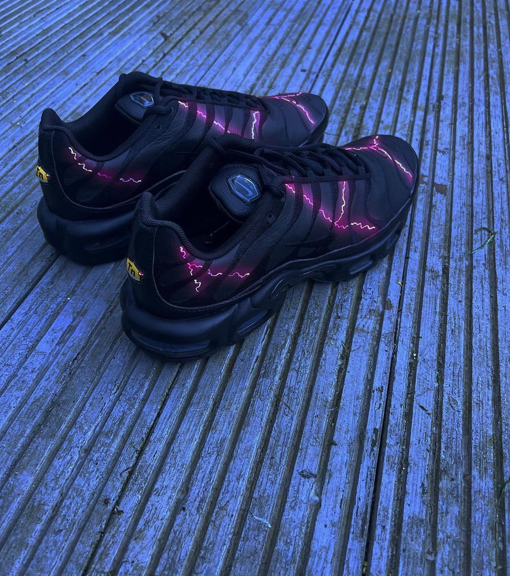 Air max plus - Red lightening leather