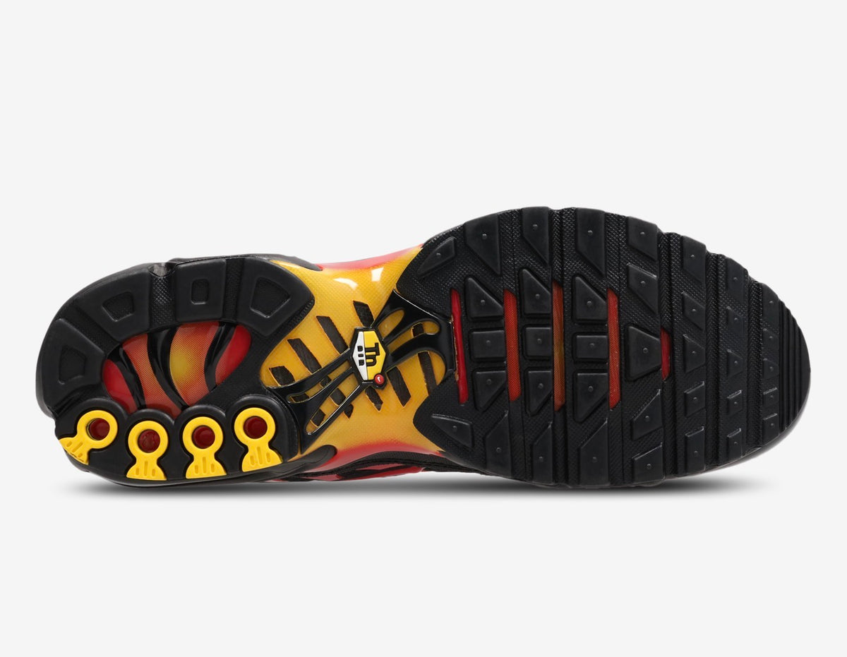 Air max plus - Black university Gold Red