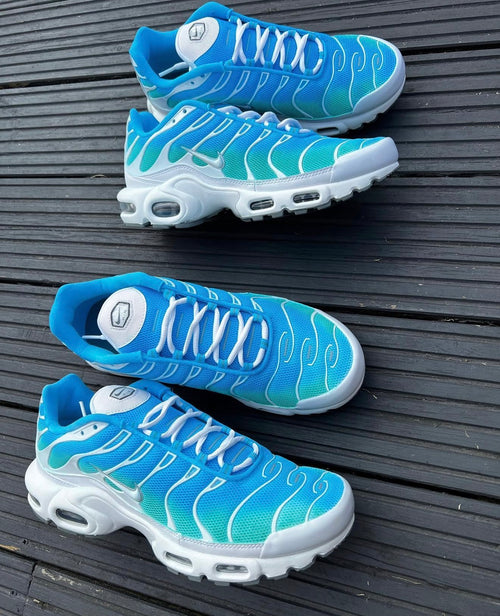 Air max plus - Aqua fade custom