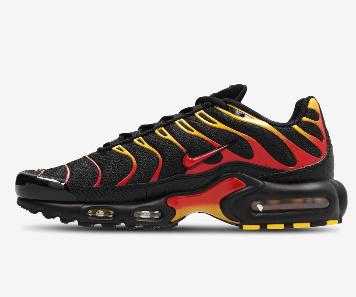 Air max plus - Black university Gold Red