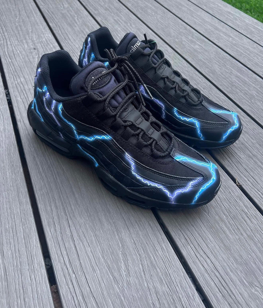 Air max 95 - blue purple lightening