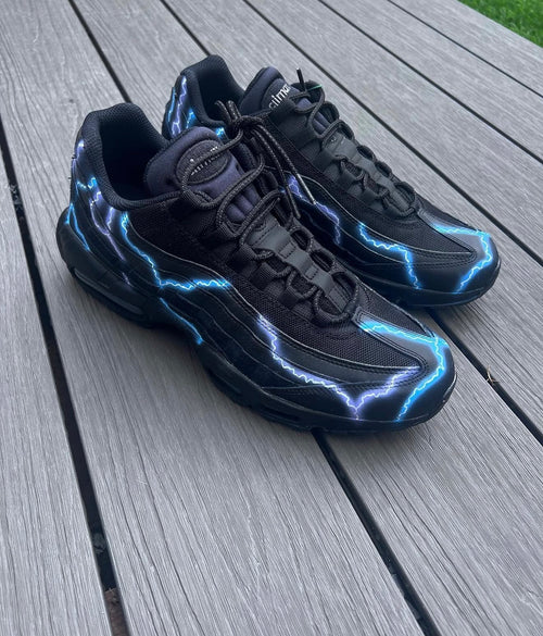 Air max 95 - blue purple lightening