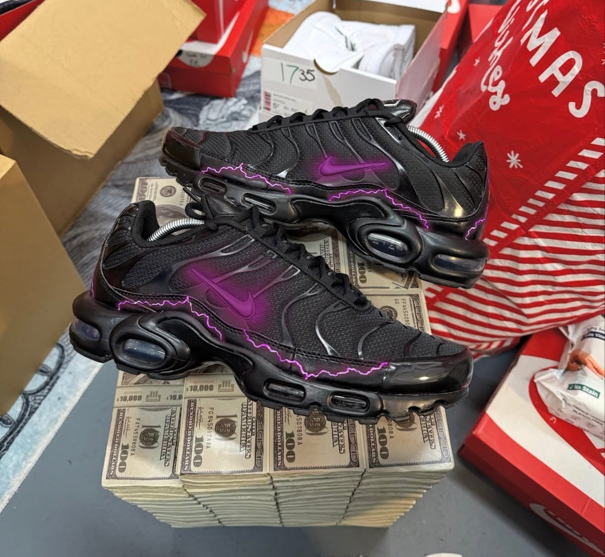 Air max plus - Purple lightening