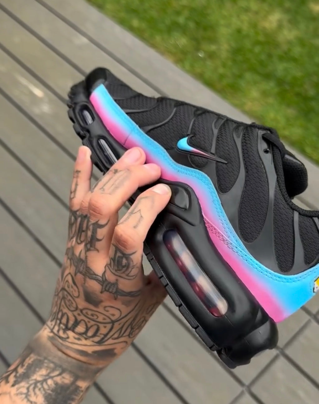 Air max plus - Bubblegum custom