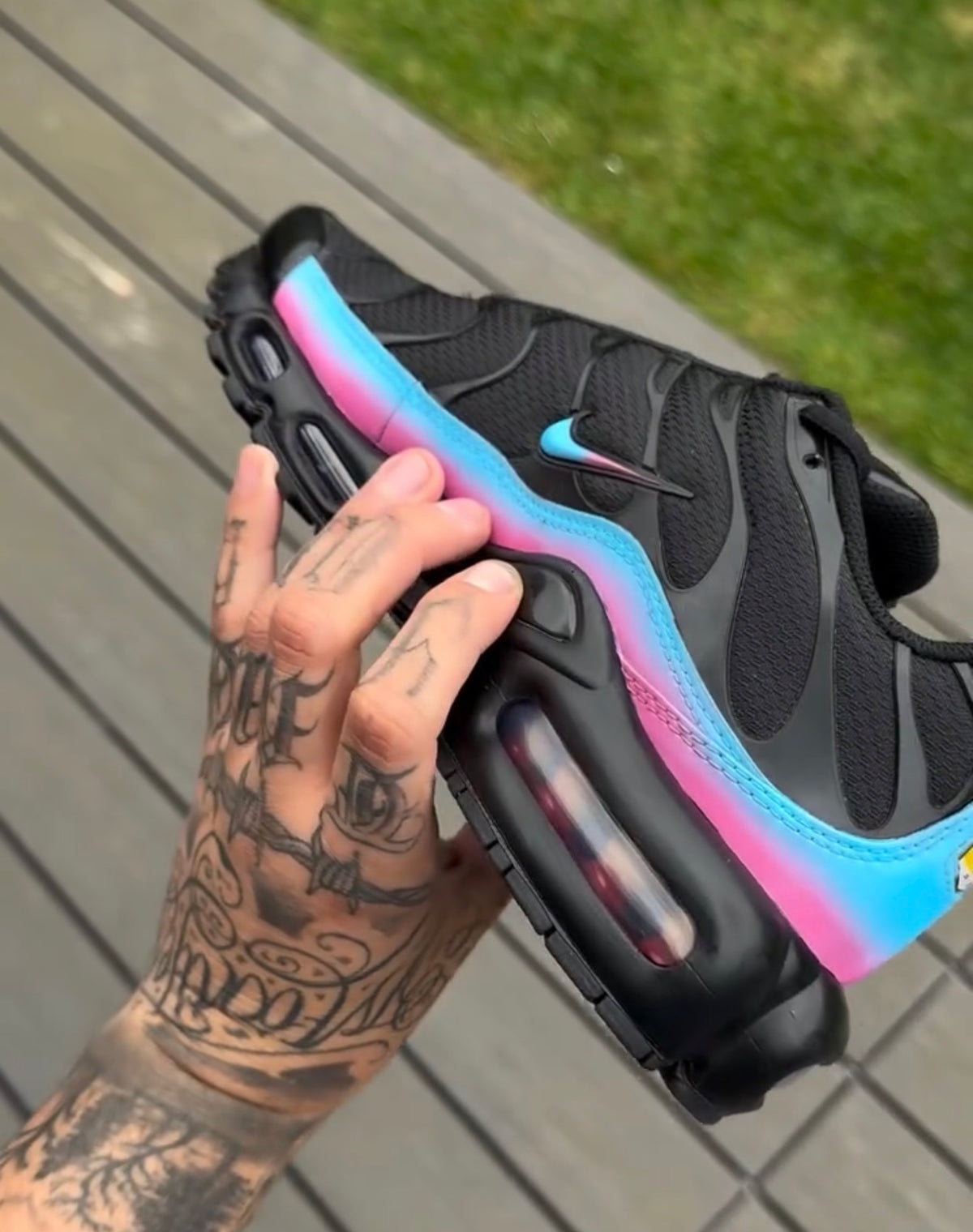 Air max plus - Bubblegum custom