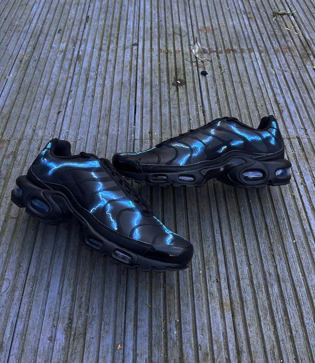 Air max plus - blue lightening leather