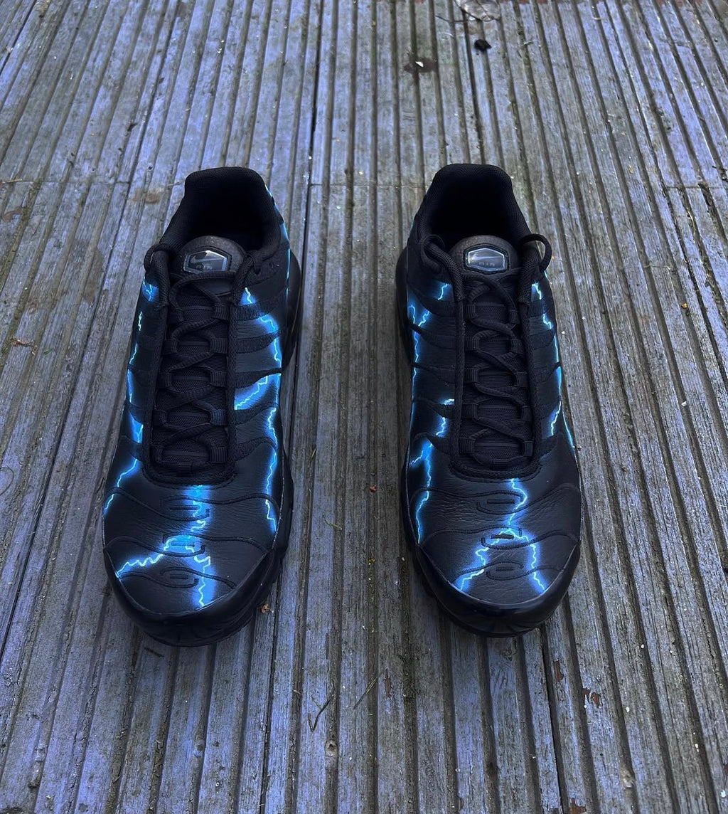Air max plus - blue lightening leather